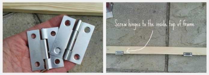 where to place hinges